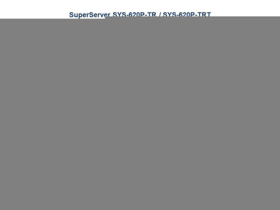 Supermicro SYS-620P-TR - DDR4-SDRAM - DVD-ROM - 1200 W - Rack (2U)