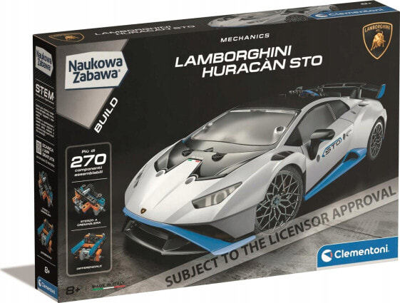 Clementoni Clementoni Naukowa zabawa. Laboratorium mechaniki. Lamborghini Huracan STO 50917