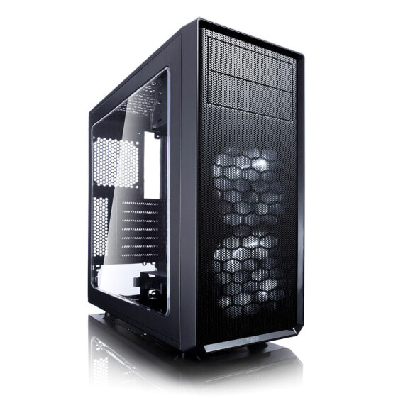 Fractal Design Focus G - Midi Tower - PC - Black - ATX - ITX - micro ATX - White - Case fans - Front