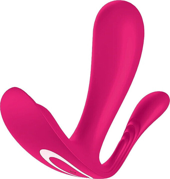 Vibrator mit Analstimulator rosa