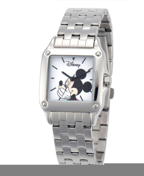 Часы и аксессуары ewatchfactory Disney Mickey Mouse Женские стальные квадратныеvalidate Watch