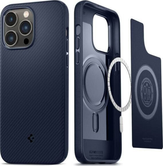 Spigen Etui Spigen Mag Armor Apple iPhone 14 Pro Max Navy Blue