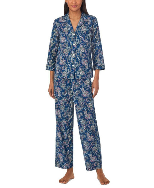 Пижама Ralph Lauren 3/4-SleeveWildflower