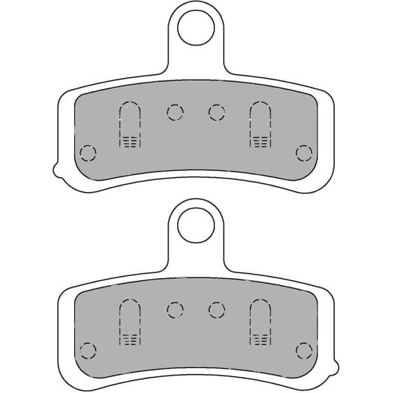 FERODO FDB2250ST Sinter sintered disc brake pads