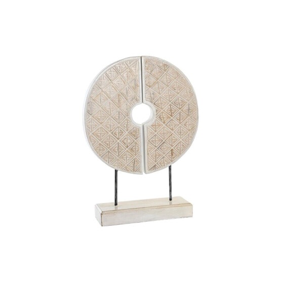 Decorative Figure DKD Home Decor White Iron Circles (41 x 12 x 55 cm)
