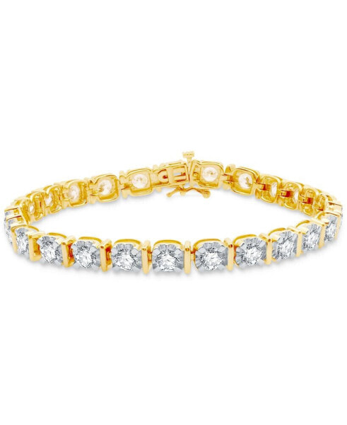 Браслет Macy's Diamond Tennis 8 карат 10k Gold