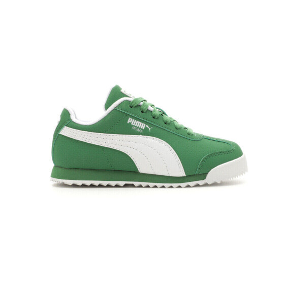 Puma Roma Reversed Mist Lace Up Toddler Boys Green Sneakers Casual Shoes 398300