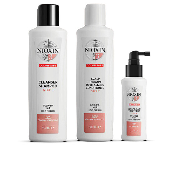 SISTEMA 3 - Kit - Tratamiento para Cabello Teñido Ligeramente Debilitado 3 pz