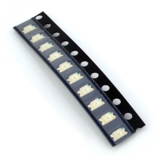 LED SMD 1206 green - 10pcs