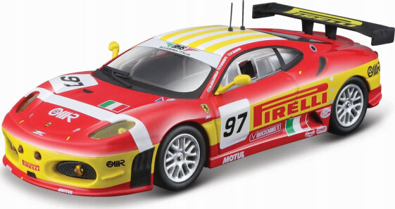 Bburago Ferrari F430 GTC 2008 97 red 1:43 BBURAGO