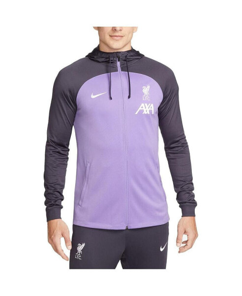 Куртка Nike мужская фиолетовая Liverpool 2023 Strike Raglan Full-Zip