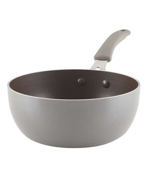 Cook + Create Aluminum Nonstick Saucier Pan, 3 Quart