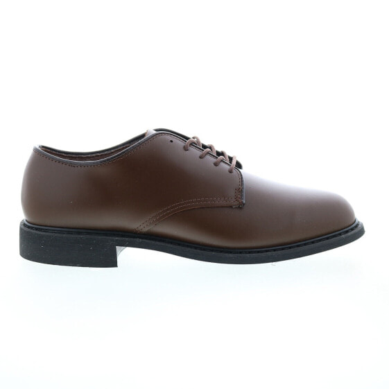 Altama Uniform Oxford 608004 Mens Brown Oxfords & Lace Ups Plain Toe Shoes 10