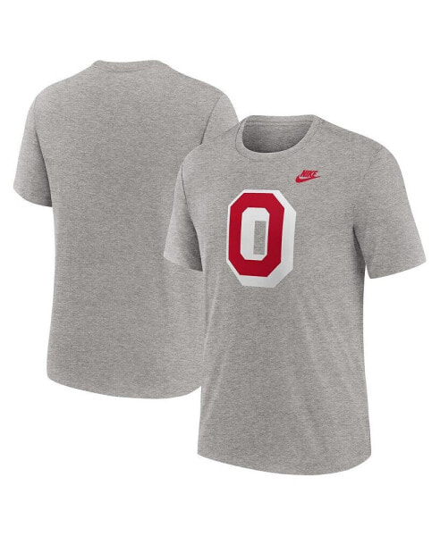 Men's Ohio State Buckeyes Blitz Evergreen Legacy Primary Tri-Blend T-Shirt