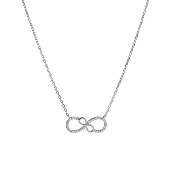 Popular Infinity Silver Necklace AJNA0032