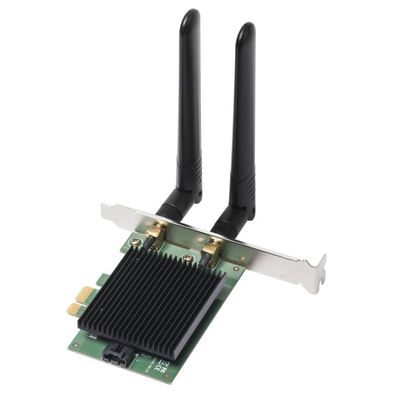 Edimax EW-7833AXP - Wired - PCI Express - WLAN / Bluetooth - Wi-Fi 6 (802.11ax) - 2400 Mbit/s - Black