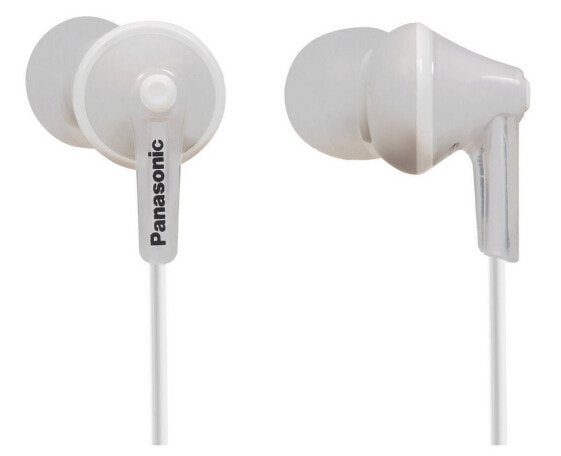 Panasonic RP-HJE125E-W - Headphones - In-ear - Music - White - 1.1 m - Wired