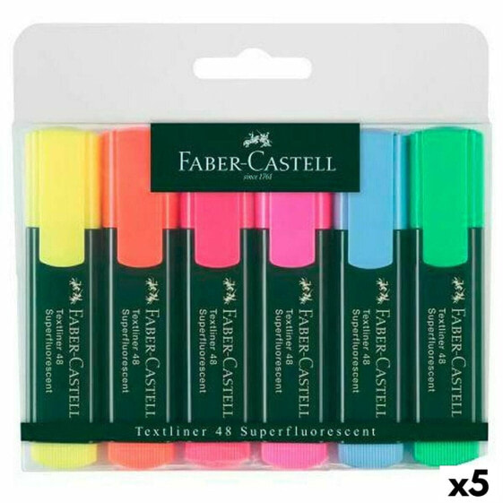 Набор фломастеров Faber-Castell Разноцветный (5 штук)