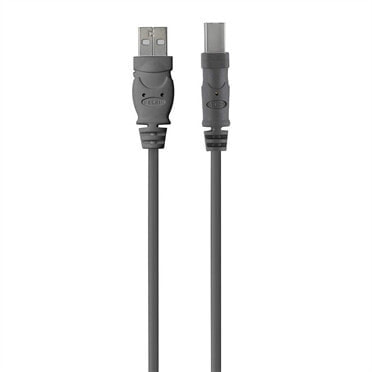 Belkin USB 2.0 A - USB 2.0 B - 3m - 3 m - USB A - USB B - USB 2.0 - Male/Male - Grey