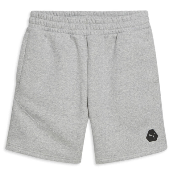 Puma Rudagon Sweat Shorts Mens Grey Casual Athletic Bottoms 62586304