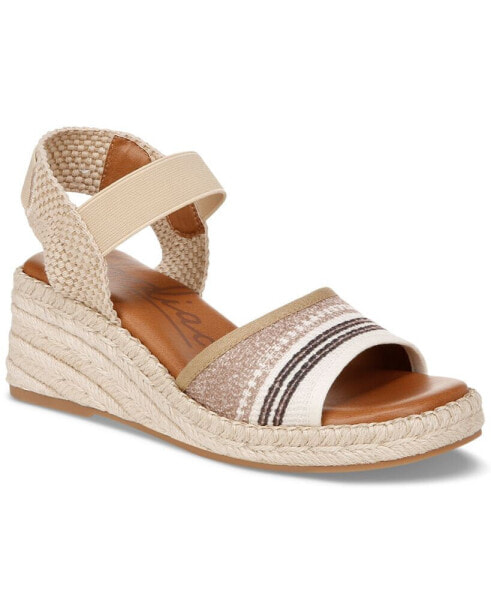 Women's Noreen Ankle-Strap Espadrille Wedge Sandals