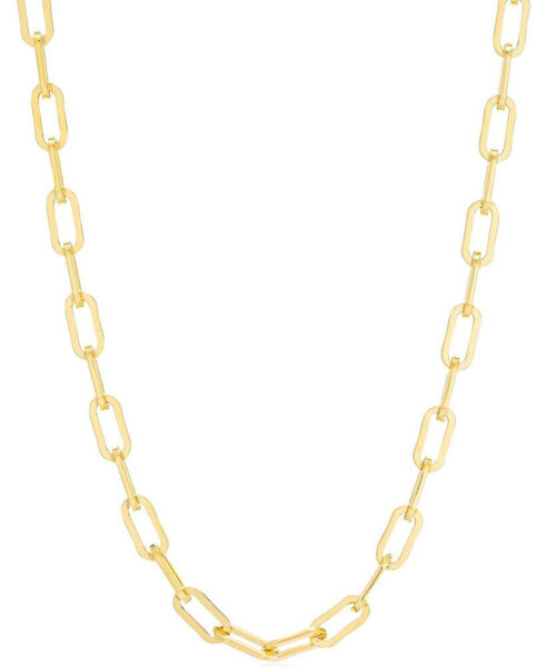 14K Gold Plated Camila Paperclip Necklace