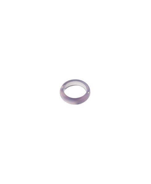 Кольцо Seree Grey Purple Jade Stone
