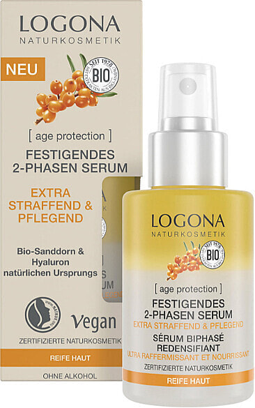 Straffendes Anti-Aging Bi-Phase Serum mit Sanddorn