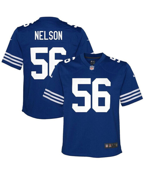 Big Boys and Girls Quenton Nelson Royal Indianapolis Colts Alternate Game Jersey