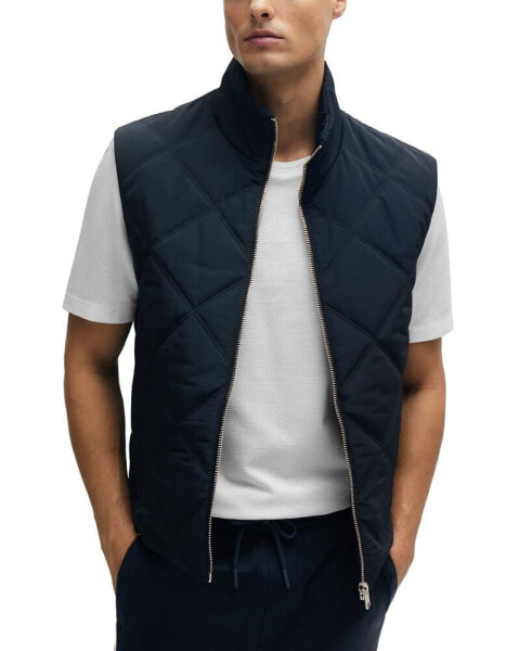 Men's Regular-Fit Quilted Gilet