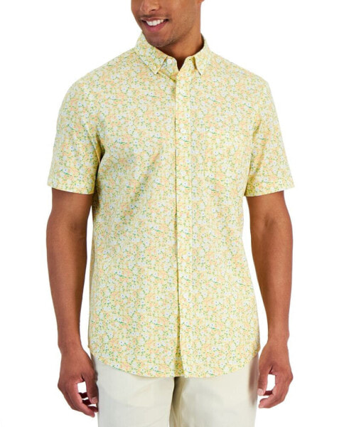 Men's Udon Floral Poplin Shirt, Created for Macy's