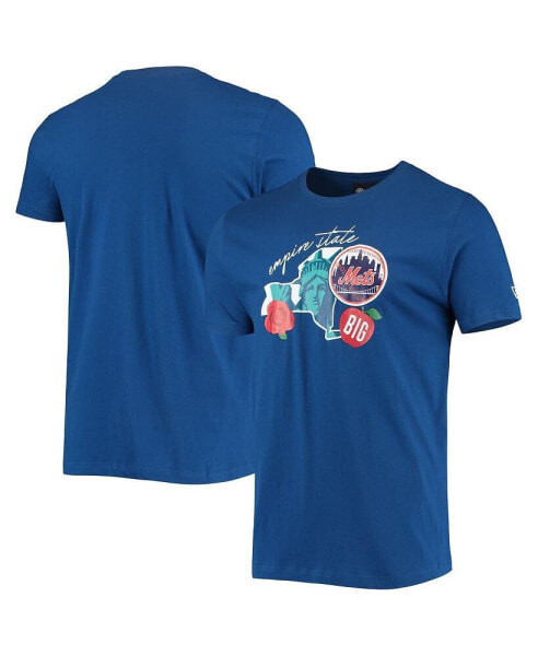 Men's Royal New York Mets City Cluster T-shirt
