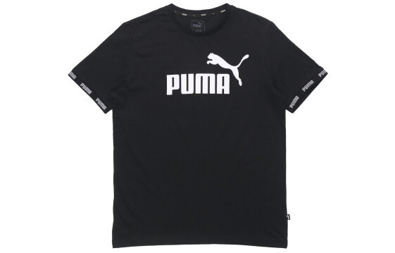 Футболка мужская PUMA T-Shirt черного цвета