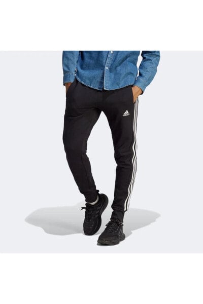 Ежедневные черные спортивные брюки Adidas French Terry Tapered