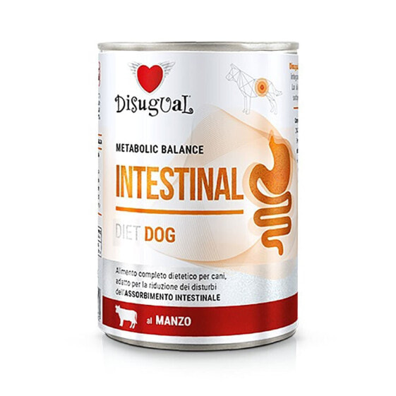 DISUGUAL Intestinal Diet Beef 6x400g Wet Dog Food