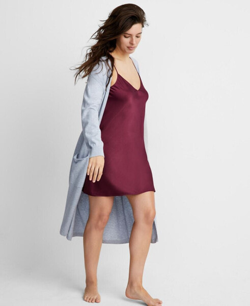 Women's Crepe de Chine Chemise, Created for Macy's