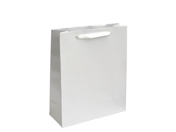 Gift paper bag white EC-8 / A1