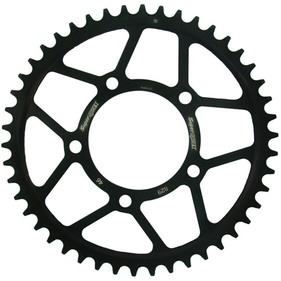 SUPERSPROX Steel Suzuki 530x46 RFE829X46BLK Rear Sprocket