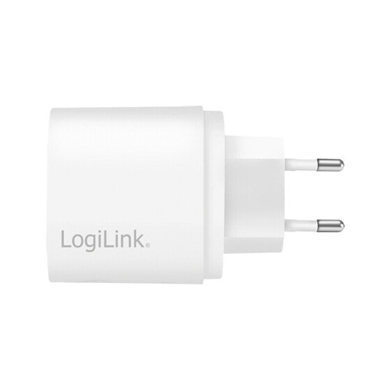 Белое зарядное устройство для смартфонов LogiLink PA0261 - Внутреннее - AC - 12 В