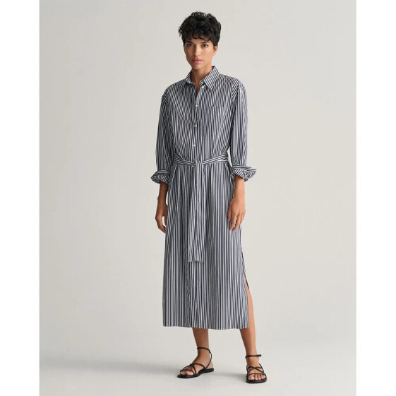 GANT 4503325 Long Sleeve Long Dress