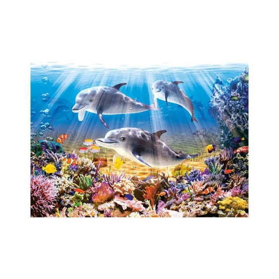 Пазл морских животных Castorland Delfine unter Wasser 500 элементов