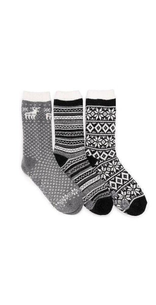 Women's 3 Pk. Tall Cozy Lined Lounge Socks