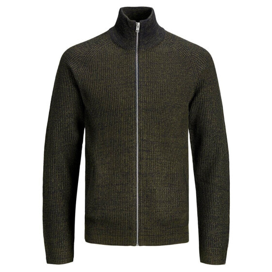 JACK & JONES Pannel Full Zip Sweater