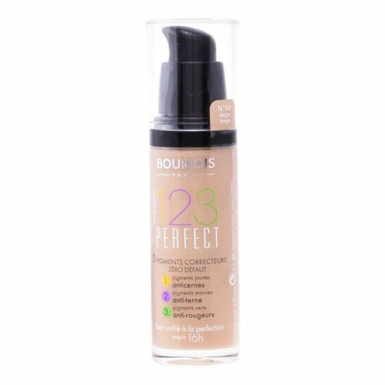 Жидкая основа для макияжа 123 Perfect Bourjois Spf 10 (30 ml)