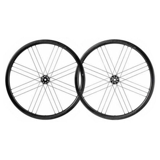 CAMPAGNOLO Bora WTO 33 2 Way Fit Dark Label Tubeless road wheel set