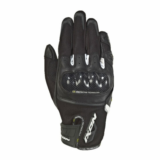 IXON Summer Leather Motorcycle Gloves Rs Rise Air