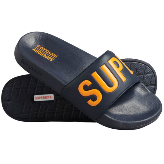 SUPERDRY Code Core Vegan Pool Slides