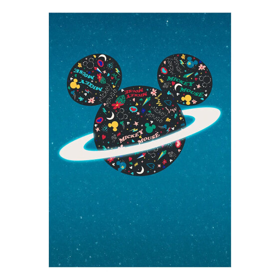 Детский настенный декор Komar Planet Mickey