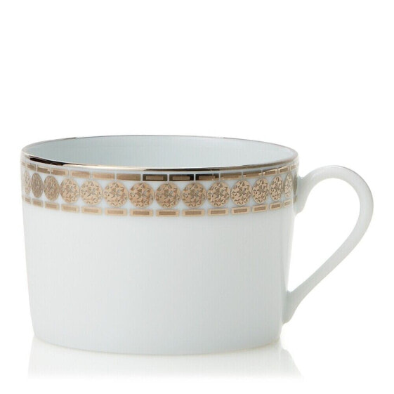 Haviland 249517 Eternity Blanc Limoges Porcelain Tea Cup White/Gold