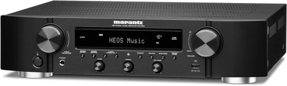 Marantz NR1200 Stereo Receiver & HiFi Amplifier, Alexa Compatible, 5 HDMI Inputs, Phono Input, Bluetooth & WiFi, DAB+ Radio, Music Streaming, AirPlay 2, HEOS Multiroom